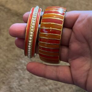 Two banana‎ republic bracelets